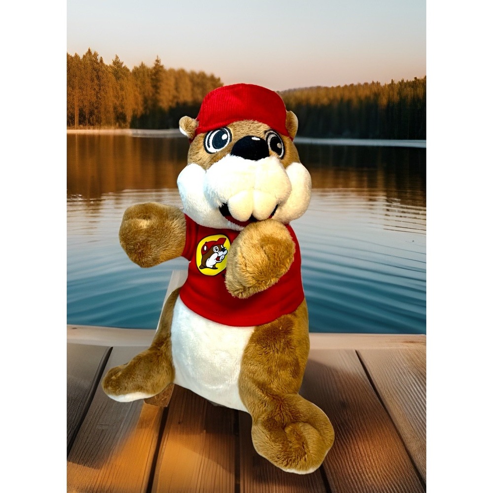 Buc-ees Bucee The Beaver 11" Plush  Collectible Stuffed‎ Plush Animal Cuddly
